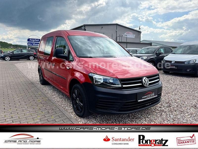 Gebraucht VW Caddy Maxi 102 PS (75 kW) 2017 Rot Van / Kleinbus