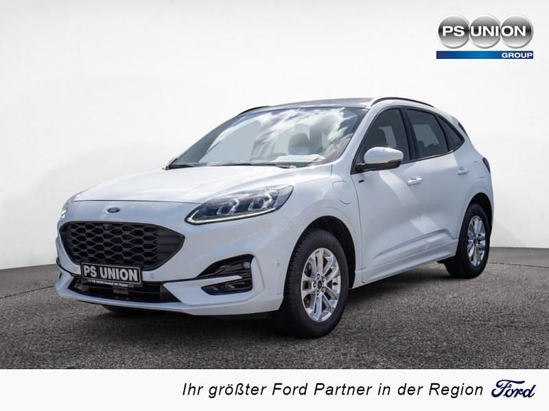 Weiss / frostweiß Gebraucht 2021 Ford Kuga ST-Line SUV | 19.990 € (Fairer Preis) - Bild 1/4