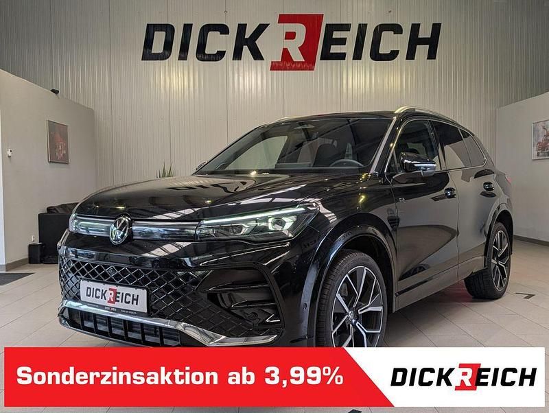 Grenadillschwarz metallic Gebraucht 2025 VW Tiguan R-line SUV | 46.950 € (Fairer Preis) - Bild 1/4