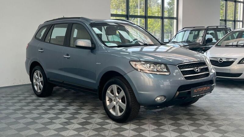 Blau Gebraucht 2007 Hyundai Santa Fe GLS SUV | 6.333 € (Fairer Preis) - Bild 1/4