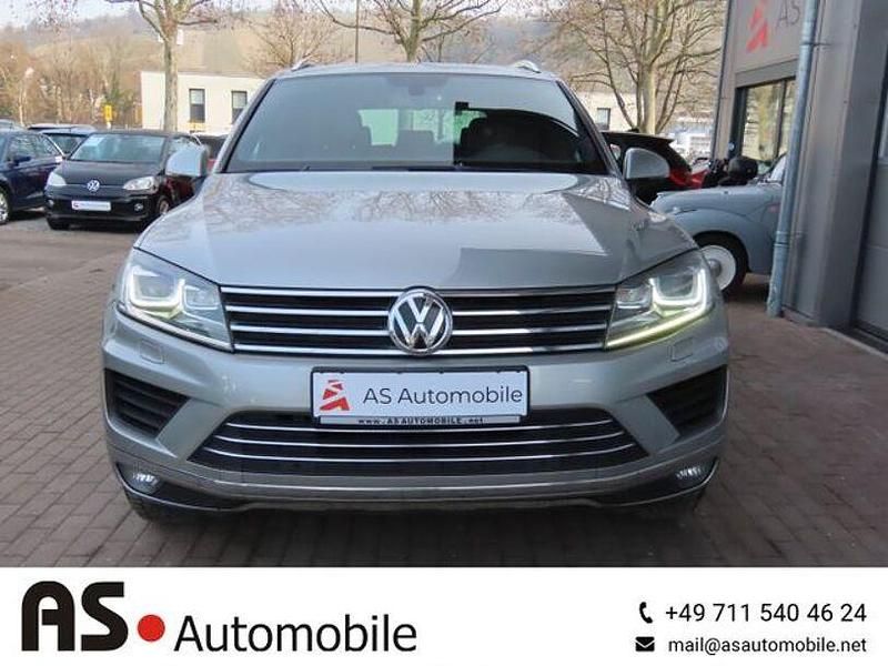 Gebraucht VW Touareg 262 PS (192 kW) 2014 Tungsten silver SUV