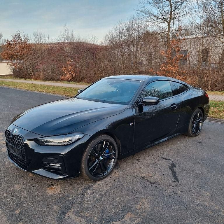 Schwarz Gebraucht 2021 BMW 420 M Sport Coupé | 26.699 € (Fairer Preis) - Bild 1/4