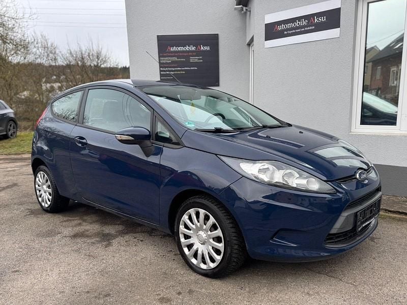 Gebraucht Ford Fiesta 60 PS (44 kW) 2010 Blau Kleinwagen