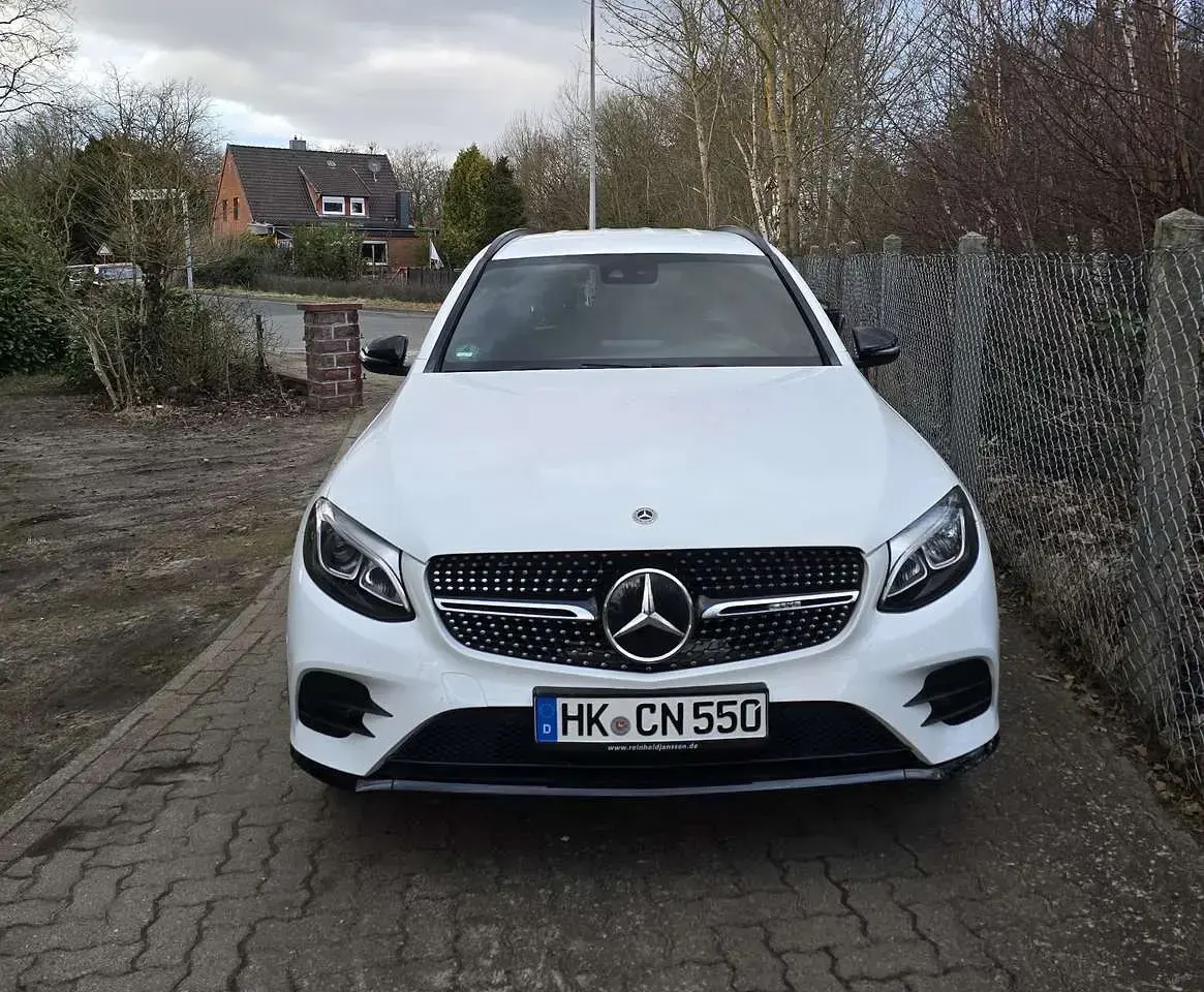 Gebraucht Mercedes GLC250 AMG line 204 PS (150 kW) 2017 Weiß SUV