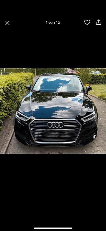 Schwarz Gebraucht 2017 Audi A3 Sportback Sport Kleinwagen | 16.500 € (Fairer Preis) - Bild 1/4