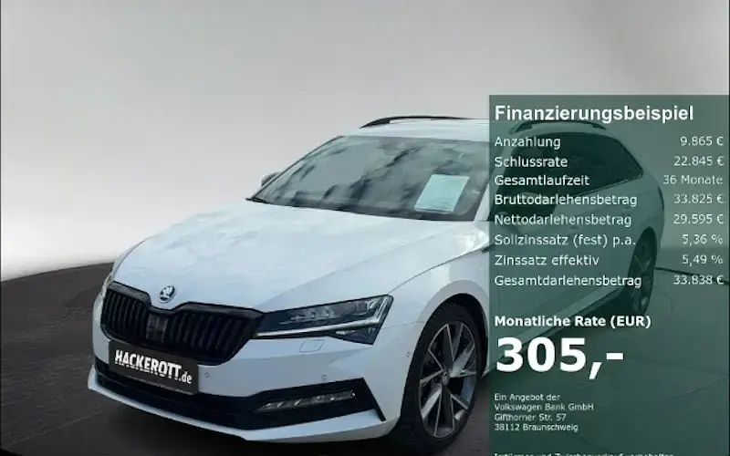 Gebraucht Skoda Superb SportLine 360 PS (264 kW) 2024 Kombi