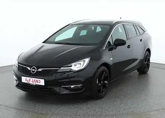 Gebraucht Opel Astra Elegance 122 PS (89 kW) 2020 Onyx schwarz Kombi