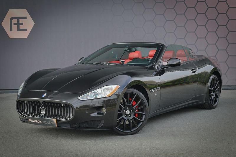 Gebraucht Maserati GranCabrio 441 PS (324 kW) 2012 Schwarz Cabrio