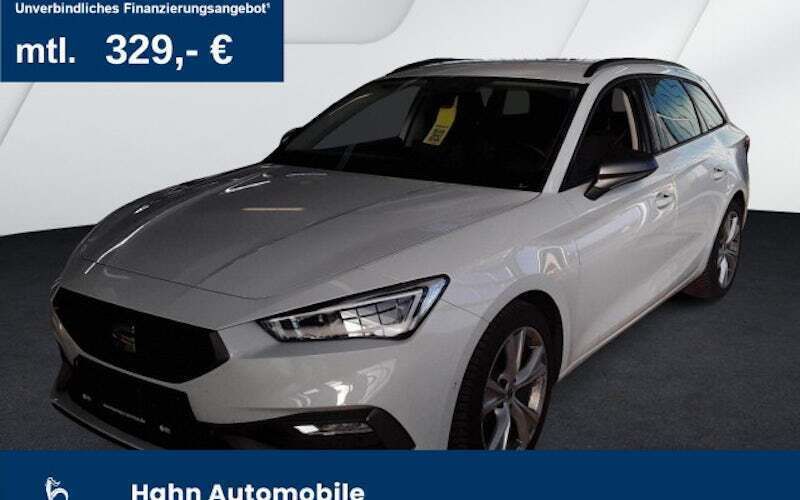 Weiß Gebraucht 2024 Seat Leon ST FR Kombi | 25.930 € (Guter Preis) - Bild 1/3
