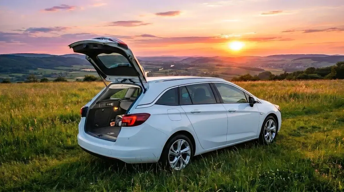 Gebraucht Opel Astra 2021 Weiß Kombi