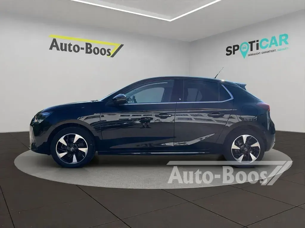Gebraucht Opel Corsa-e Elegance 100 kW (136 PS) 2023 Karbon schwarz metallic (metallic) Kleinwagen