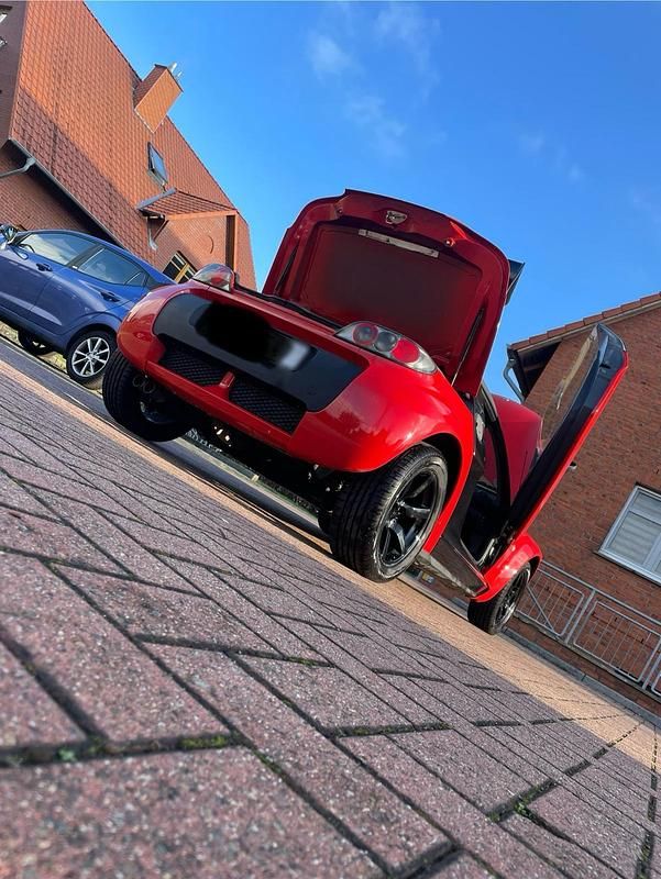 Second-hand Smart Roadster 61 CP (44 kW) 2003 Roșu Cabrio