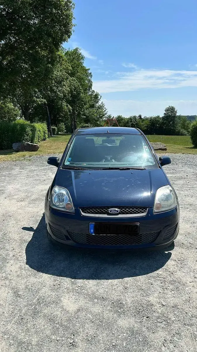 Gebraucht Ford Fiesta Style 69 PS (50 kW) 2008 Blau Kleinwagen