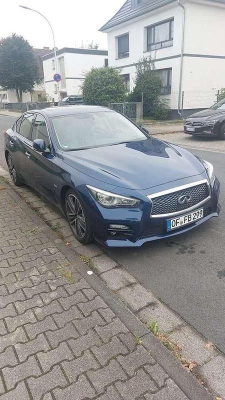 Gebraucht Infiniti Q50 Sport Tech 405 PS (297 kW) 2016 Blau Limousine
