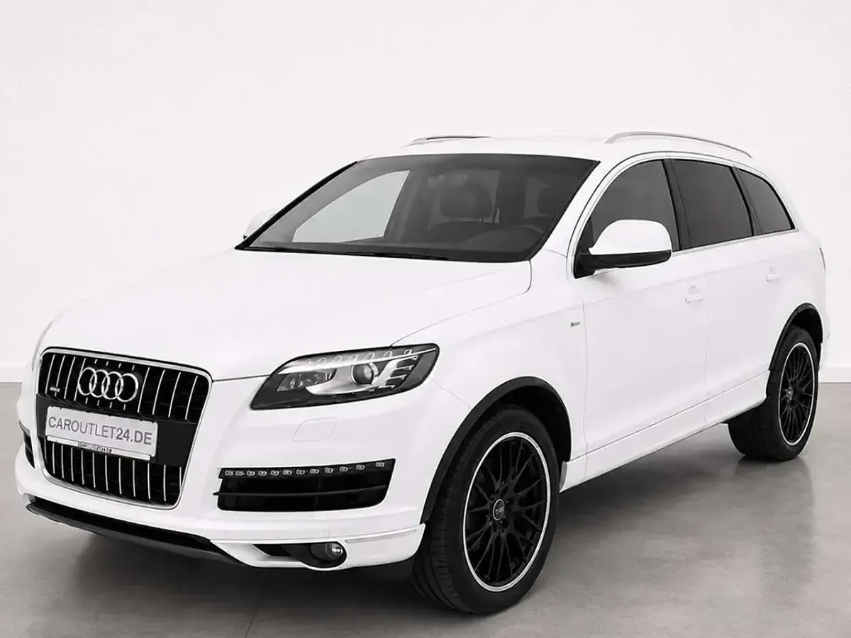Gebraucht Audi Q7 S-Line 245 PS (180 kW) 2013 Gletscherweiã SUV