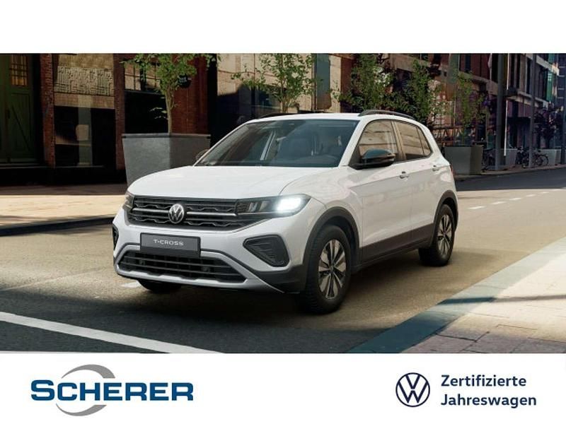 Pure white Gebraucht 2024 VW T-Cross Goal SUV | 22.800 € (Fairer Preis) - Bild 1/4
