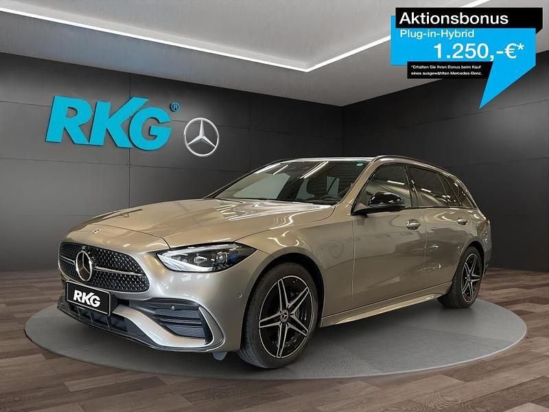 Silber Gebraucht 2024 Mercedes C300e AMG Limousine | 45.280 € (Superpreis) - Bild 1/4