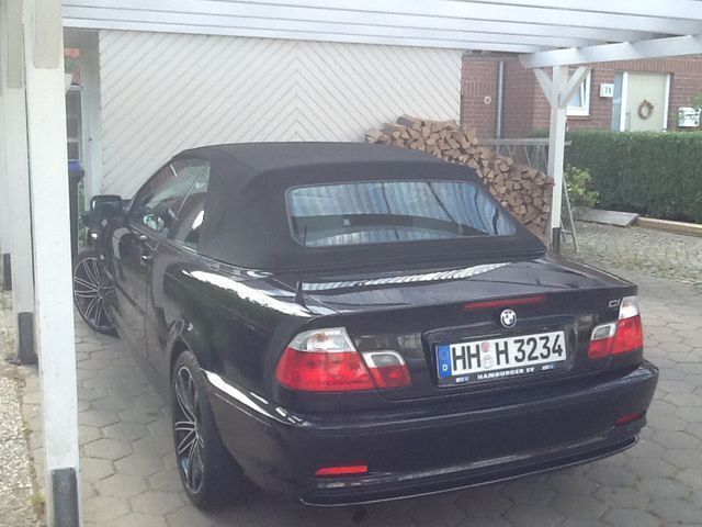 Gebraucht BMW 318 Cabriolet 143 PS (105 kW) 2002 Schwarz Cabrio