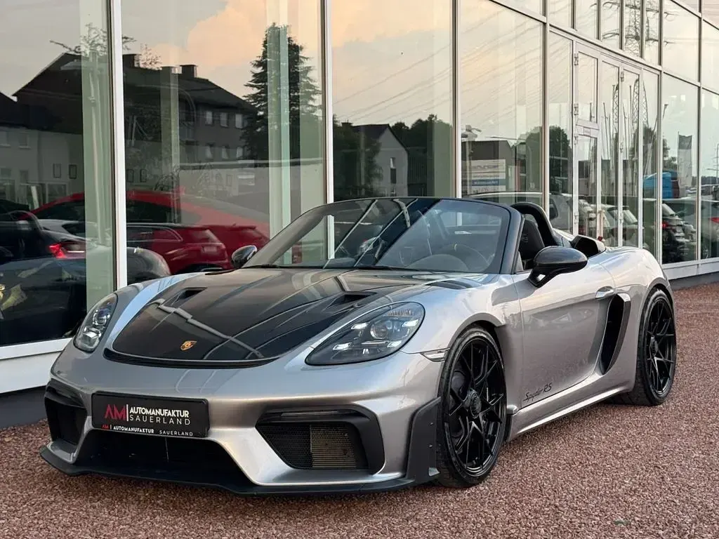 Gebraucht Porsche 718 Spyder RS 500 PS (367 kW) 2025 Silber Cabrio