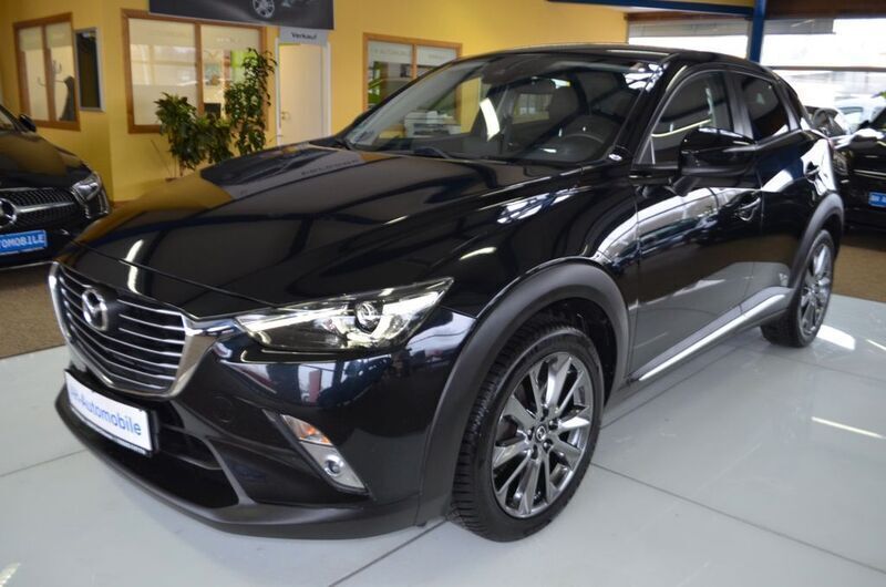 Schwarz Gebraucht 2018 Mazda CX-3 Kizoku Intense SUV | 17.880 € (Etwas zu teuer) - Bild 1/4