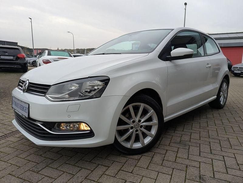Pure white Gebraucht 2017 VW Polo Highline Kleinwagen | 10.790 € (Fairer Preis) - Bild 1/4