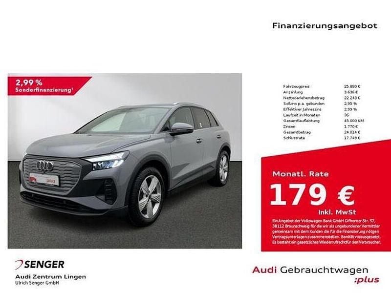 Gebraucht Audi Q4 e-tron Comfort 125 kW (170 PS) 2023 Kieselgrau SUV