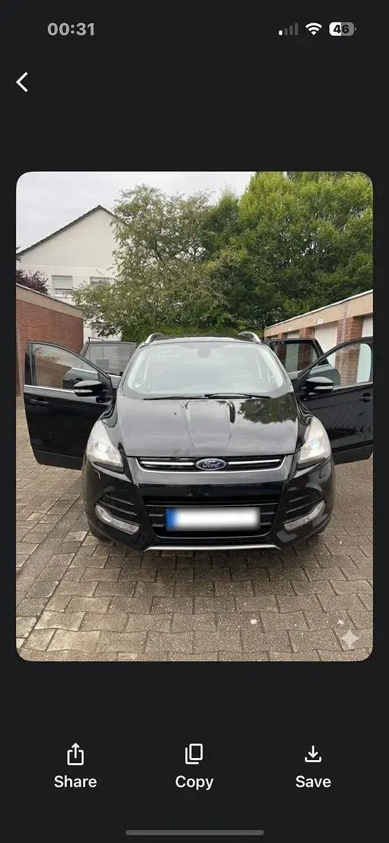 Gebraucht Ford Kuga SYNC Edition 163 PS (119 kW) 2014 Schwarz SUV