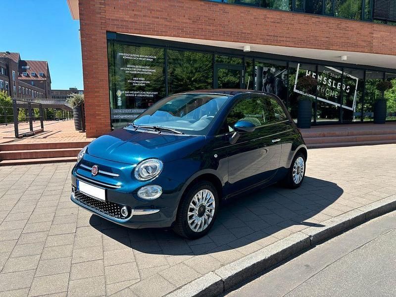 Blau Gebraucht 2016 Fiat 500 Lounge Kleinwagen | 6.800 € (Guter Preis) - Bild 1/4