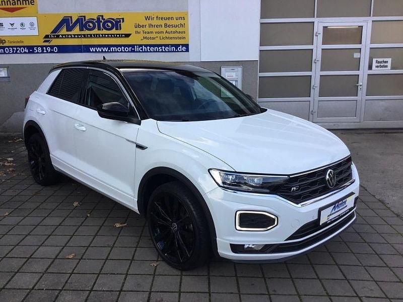 Pure white schwarz Gebraucht 2021 VW T-Roc Sportline SUV | 27.280 € (Fairer Preis) - Bild 1/4