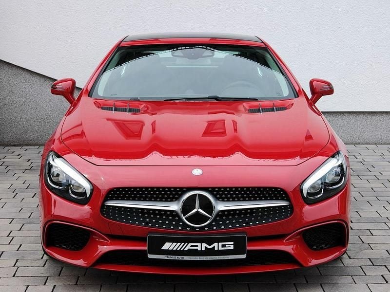 Rot Gebraucht 2016 Mercedes SL500 AMG Cabrio | 68.800 € (Teuer) - Bild 1/4