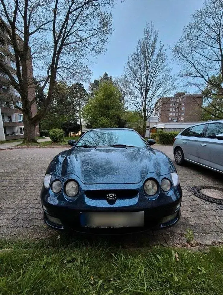 Gebraucht Hyundai Coupé 107 PS (78 kW) 2002 Grün Coupé