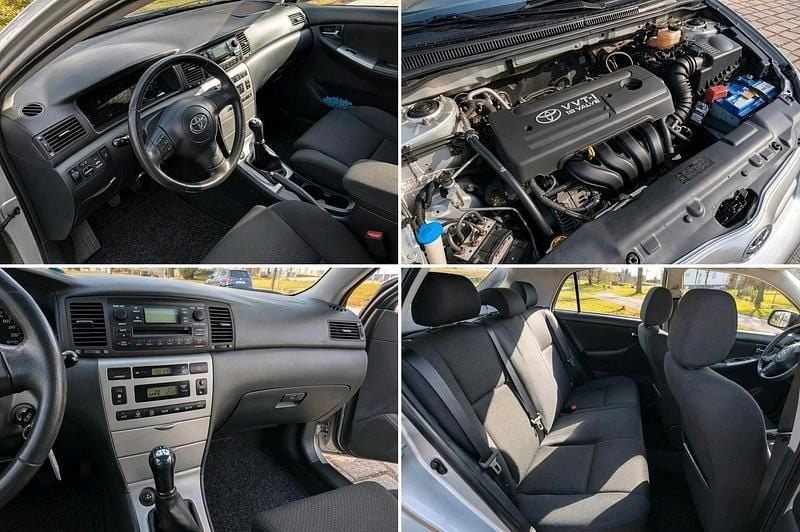 Usado Toyota Corolla 110 HP (80 kW) 2005 Prateado Citadino