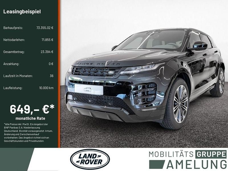 Neu Land Rover Range Rover evoque SE Dynamic 204 PS (150 kW) 2025 Santorini black SUV
