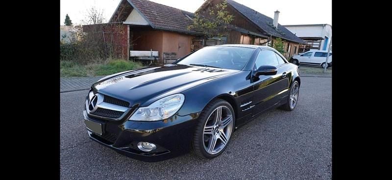 Schwarz Gebraucht 2009 Mercedes SL350 Cabrio | 24.800 € (Superpreis) - Bild 1/4