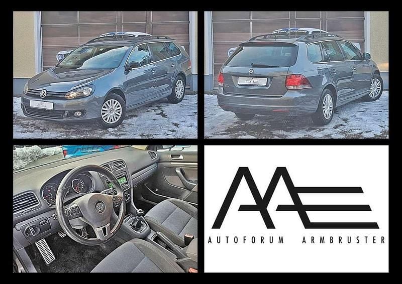 Grau Gebraucht 2012 VW Golf VII Style Kombi | 3.330 € (Superpreis) - Bild 1/4