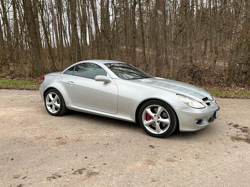 Gebraucht Mercedes SLK350 272 PS (200 kW) 2005 Silber Cabrio