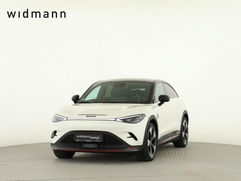Digital white metallic eclip Gebraucht 2025 Smart #3 Brabus SUV | 48.900 € (Teuer) - Bild 1/4