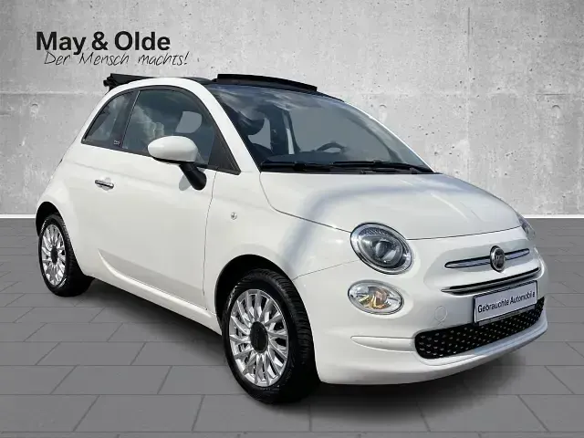 Gebraucht Fiat 500C 69 PS (50 kW) 2021 Gelato weiss) (weiss Cabrio