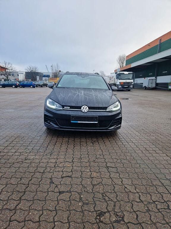 Gebraucht VW Golf VII GTD 184 PS (135 kW) 2019 Schwarz Kombi