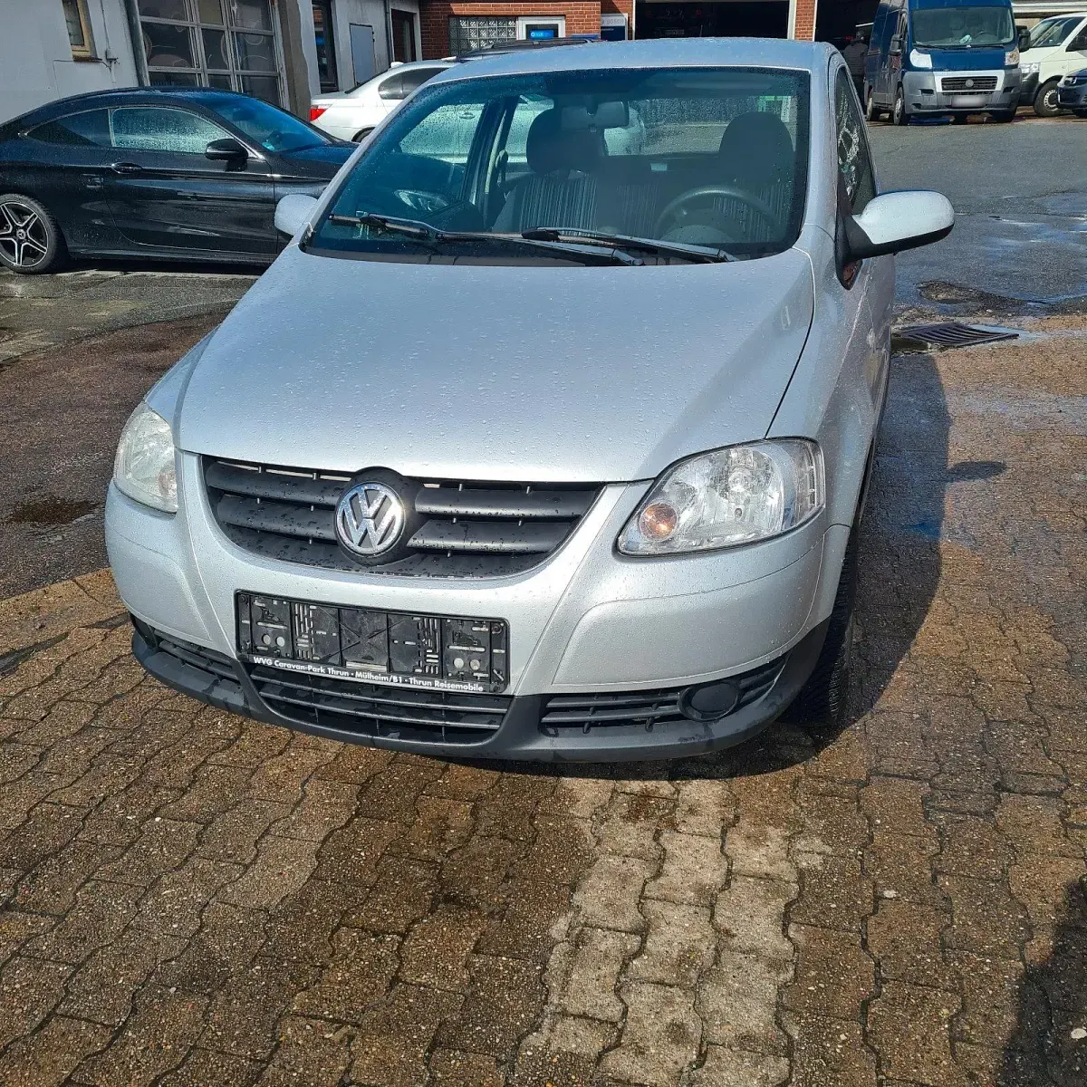 Gebraucht VW Fox 54 PS (39 kW) 2008 Silber Kleinwagen