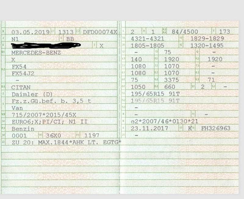 Gebraucht Mercedes Citan 112 114 PS (83 kW) 2019 Weiß Van