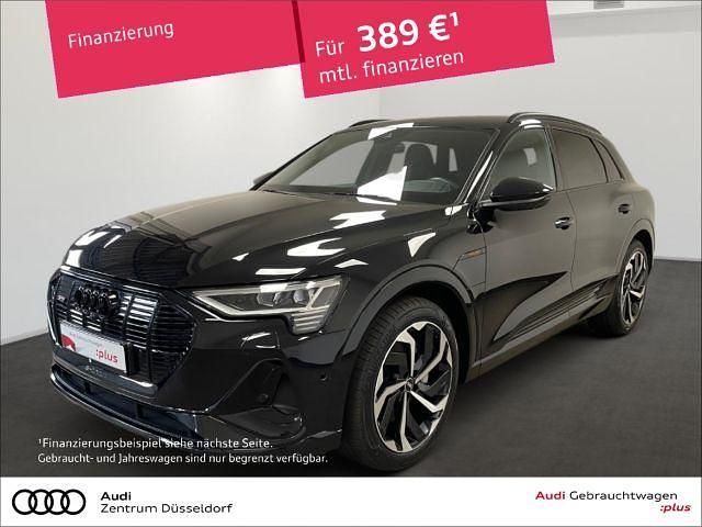 Mythosschwarz metallic Gebraucht 2022 Audi e-tron S-Line SUV | 34.900 € (Superpreis) - Bild 1/3