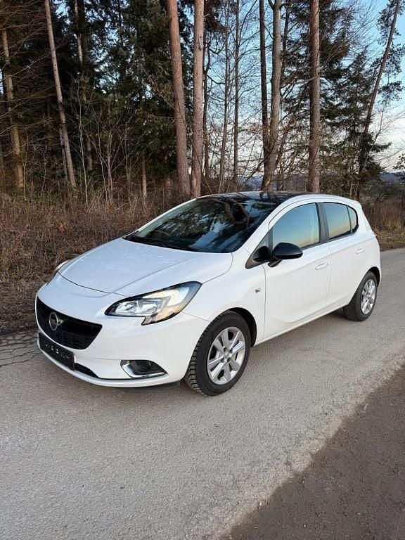 Gebraucht Opel Corsa Edition 101 PS (74 kW) 2018 Weiß Kleinwagen