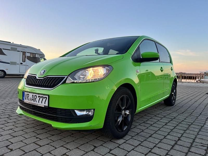 Gebraucht Skoda Citigo Clever 75 PS (55 kW) 2018 Grün Kleinwagen