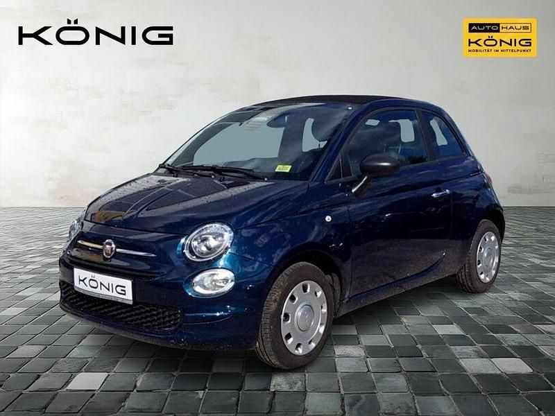 Blau Gebraucht 2023 Fiat 500C Cabrio | 15.999 € (Fairer Preis) - Bild 1/4