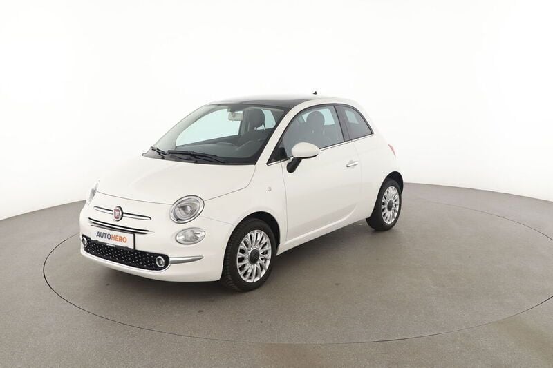 Weiß Gebraucht 2017 Fiat 500 Lounge Limousine | 10.200 € (Fairer Preis) - Bild 1/4