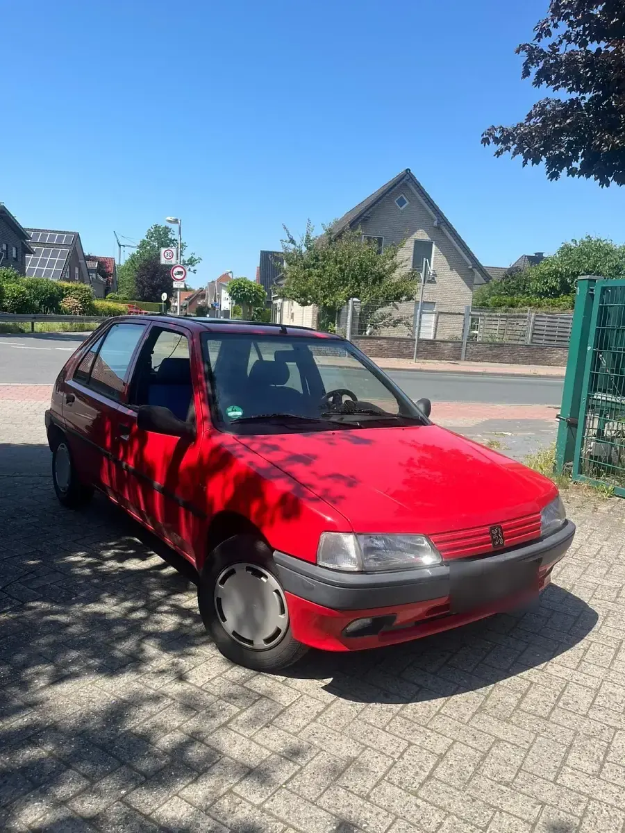 Gebraucht Peugeot 106 1995 Rot Kleinwagen