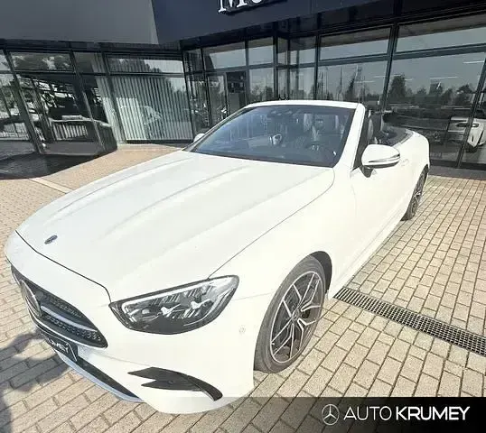 Gebraucht Mercedes E220 AMG line 194 PS (142 kW) 2023 Weiß Cabrio