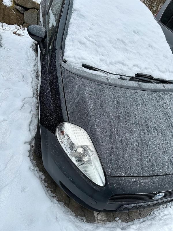 Gebraucht Fiat Punto 78 PS (57 kW) 2008 Schwarz Kleinwagen