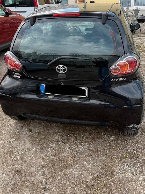 Gebraucht Toyota Aygo 2009 Schwarz Kleinwagen